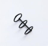 1 Pack Metal Loose Leaf Book Binder Rings Album Scrapbook Clips Craft Photo Album Metal Ring Binder Stationery Office Supply - AZEKStore