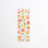 Korean Cute Stickers Stamping Transparent DIY Diary Hand Book Material Decoration Paste Children's Small Stickers Creative - AZEKStore