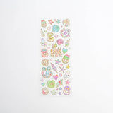 Korean Cute Stickers Stamping Transparent DIY Diary Hand Book Material Decoration Paste Children's Small Stickers Creative - AZEKStore