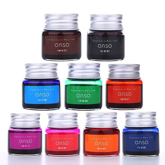 7/20ml Smooth Colorful Liquid Ink Bright Comics Ink Refill Without Fountain Pen Ink Pen Carbon Office School Stationary 03826 - AZEKStore