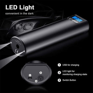 FREE SHIPPING | 2020 Version Rechargeable Air Compressor Pump - AZEKStore